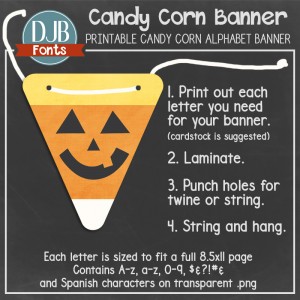 Customize this Fall Banner Printable to have your own phrase to decorate your home or classroom for the fall.