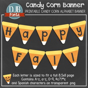 Customize this Fall Banner Printable to have your own phrase to decorate your home or classroom.