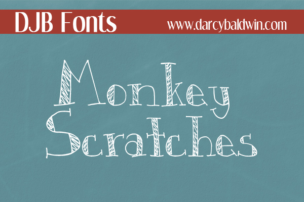 Scribbled or chalkboard font from DJB Fonts. Free for Personal use, commercial/professional licensing available.