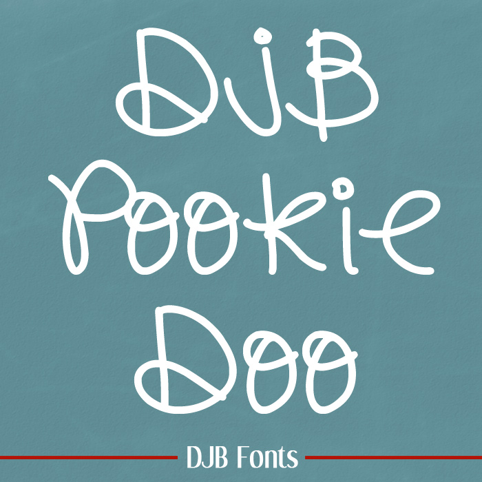 DJB Pookie Doo Font
