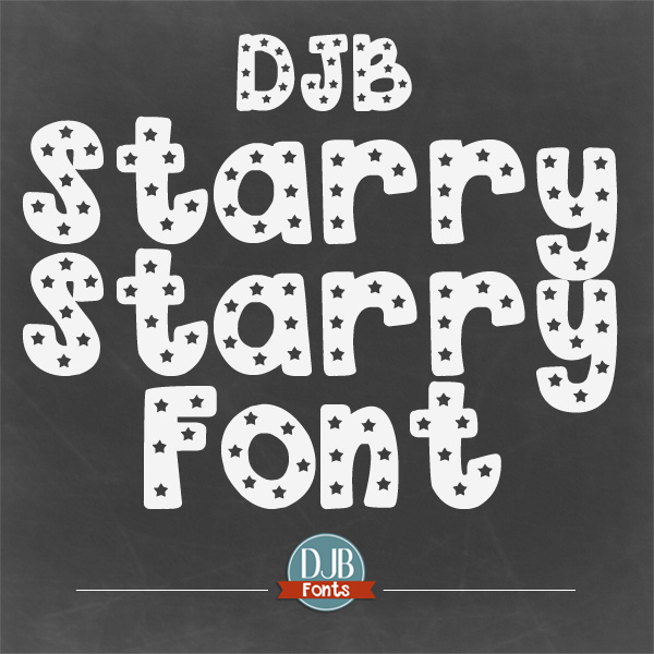 DJB Starry Starry Font