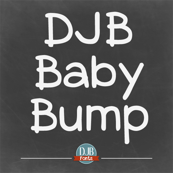 DJB Baby Bump Font