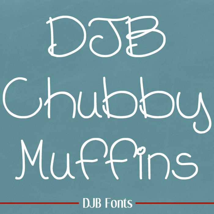 DJB Chubby Muffins Font