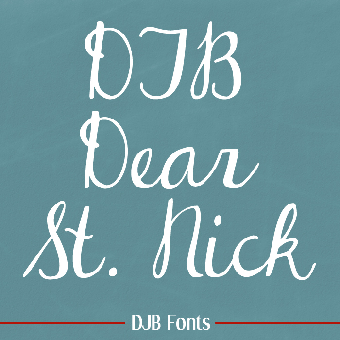 DJB Dear St. Nick Font