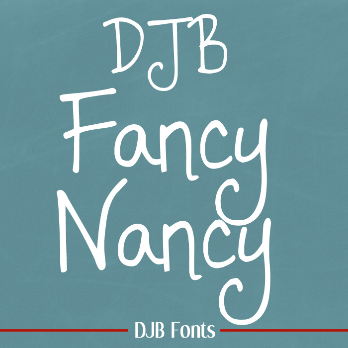 DJB Fancy Nancy Font