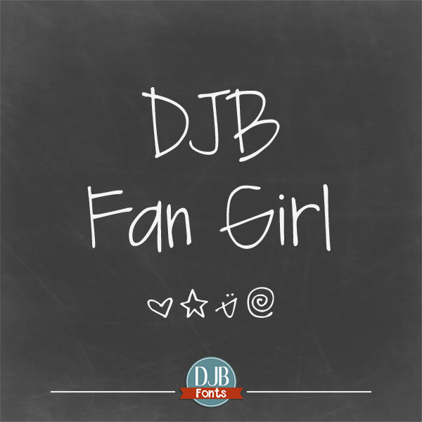 DJB Fan Girl Font