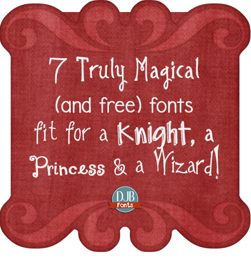 7 Truly Magical Free Fonts
