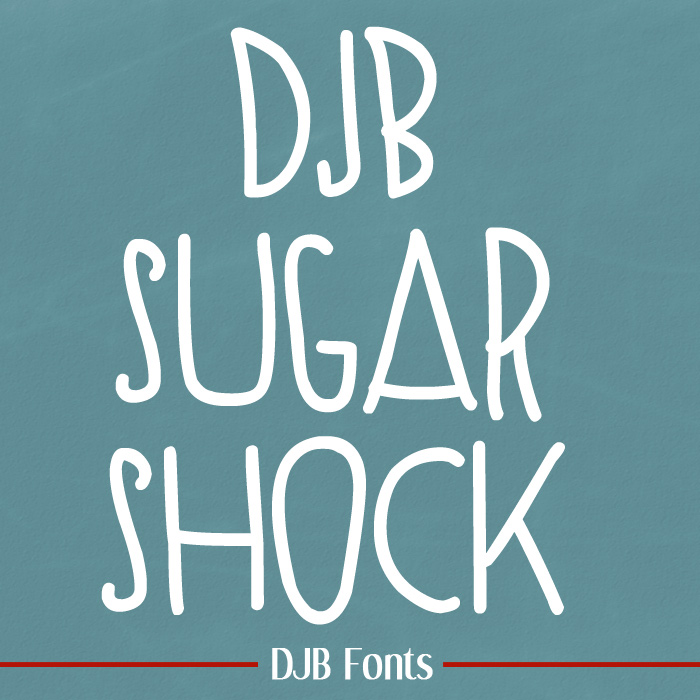 DJB Sugar Shock Font